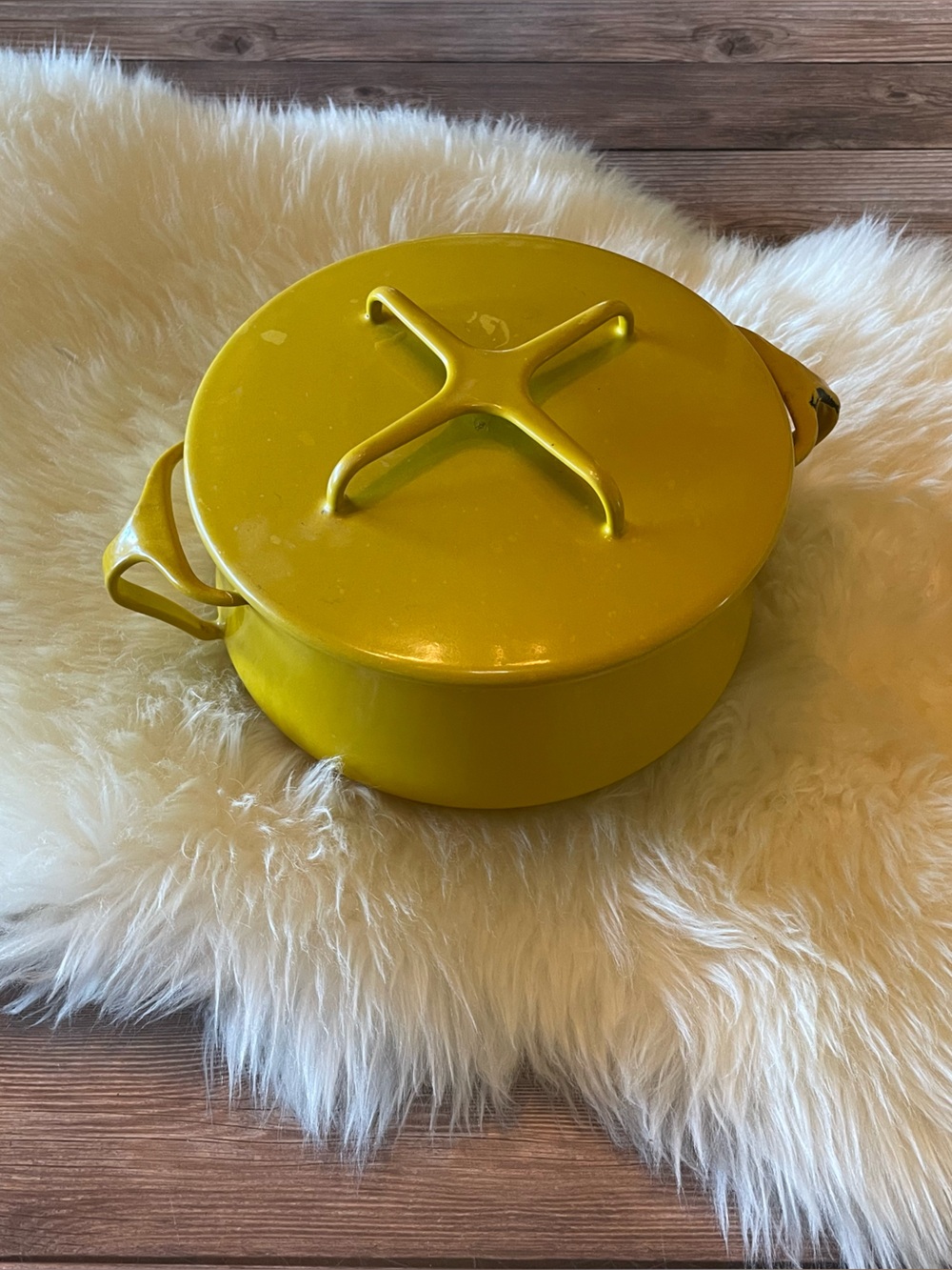 Vintage Dansk Kobenstyle Casserole / Dutch Oven ~ Sunburst